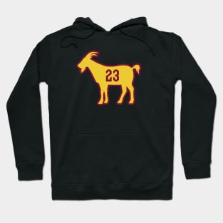 CLE GOAT - 23 - Wine Hoodie